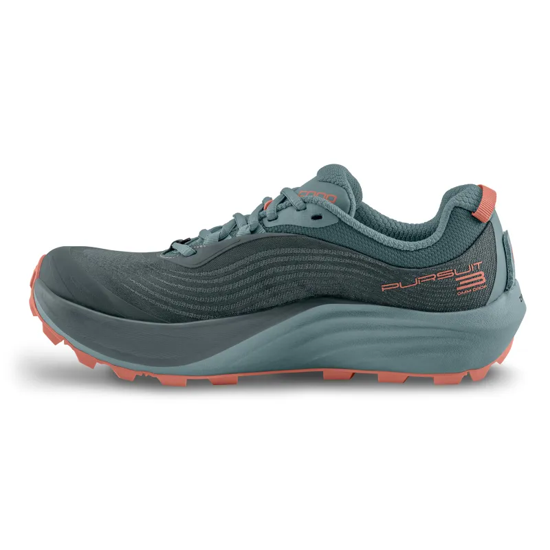Topo Athletic Women's Pursuit 3 Trail Running Shoes Slate-4
