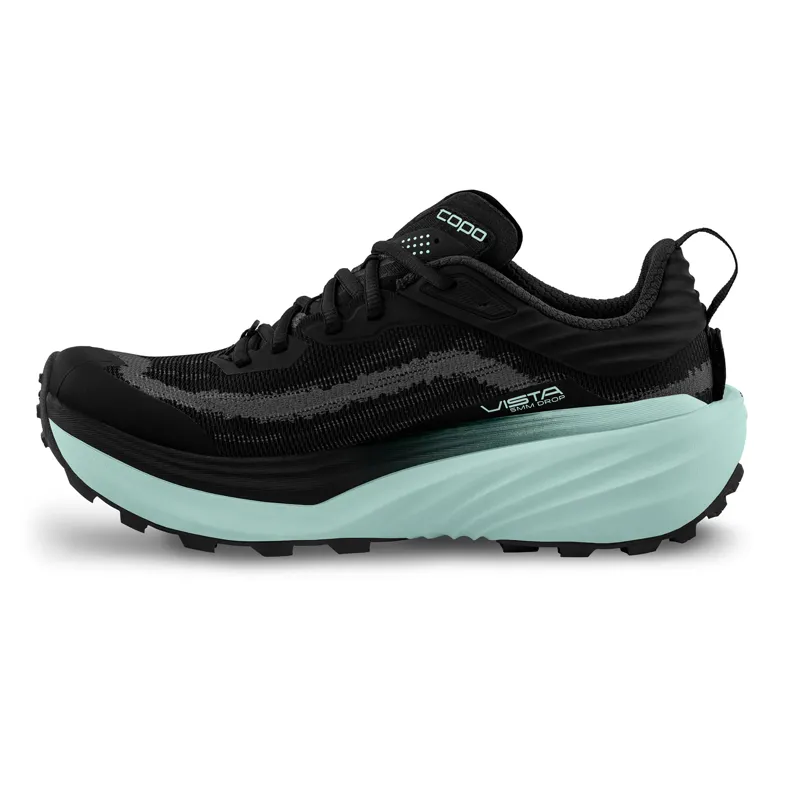 Topo Athletic Women's Vista Trail Running Shoes Black-4