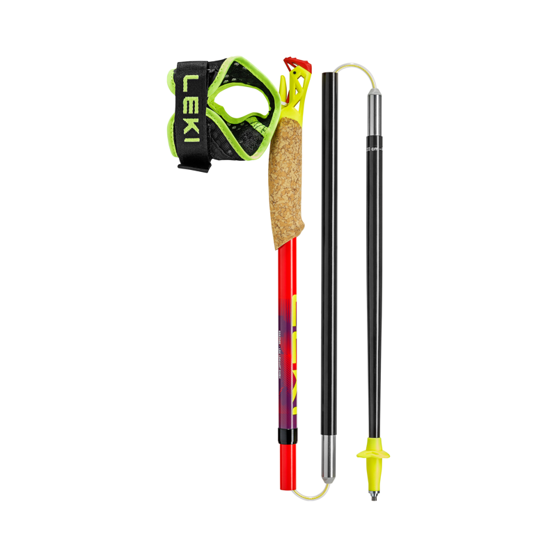 LEKI Ultratrail FX.One Trail Running Poles Bright Red-4