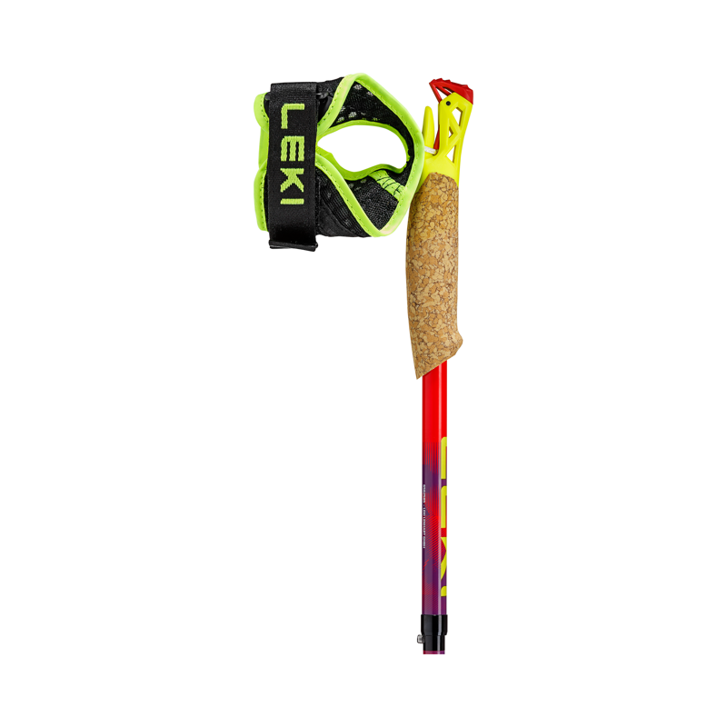 LEKI Ultratrail FX.One Trail Running Poles Bright Red-3