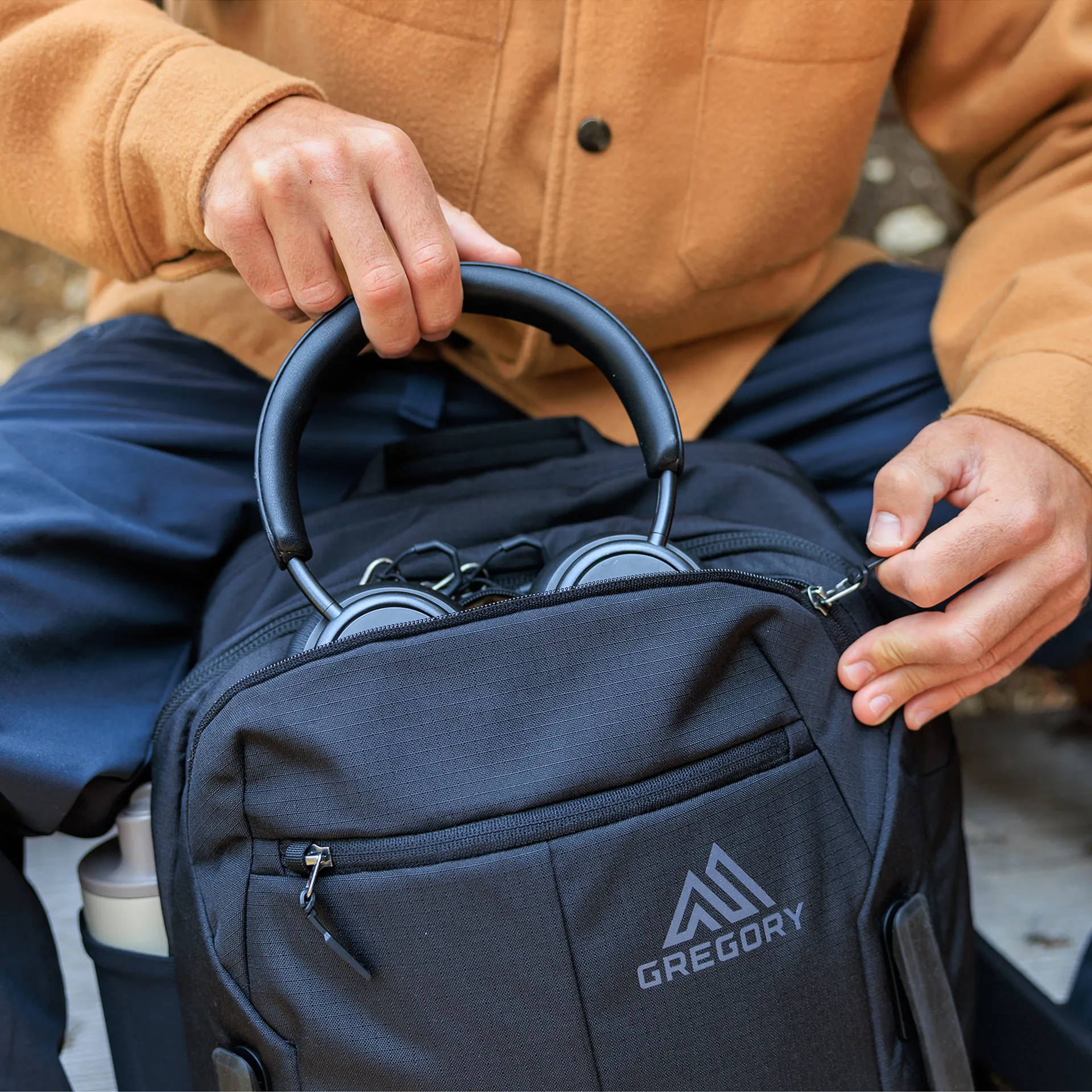 backpack laptop sleeve insert Travel Organizer for | Portable Document & Passport Holder with Multiple Pockets this versatile case snaps Backpack Clip Accessories-DM3975010 Variant:Moonbeam