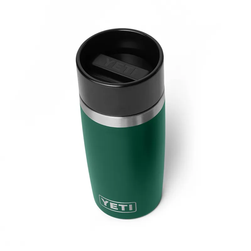 YETI Rambler 12oz Travel Bottle Black Forest Green-1