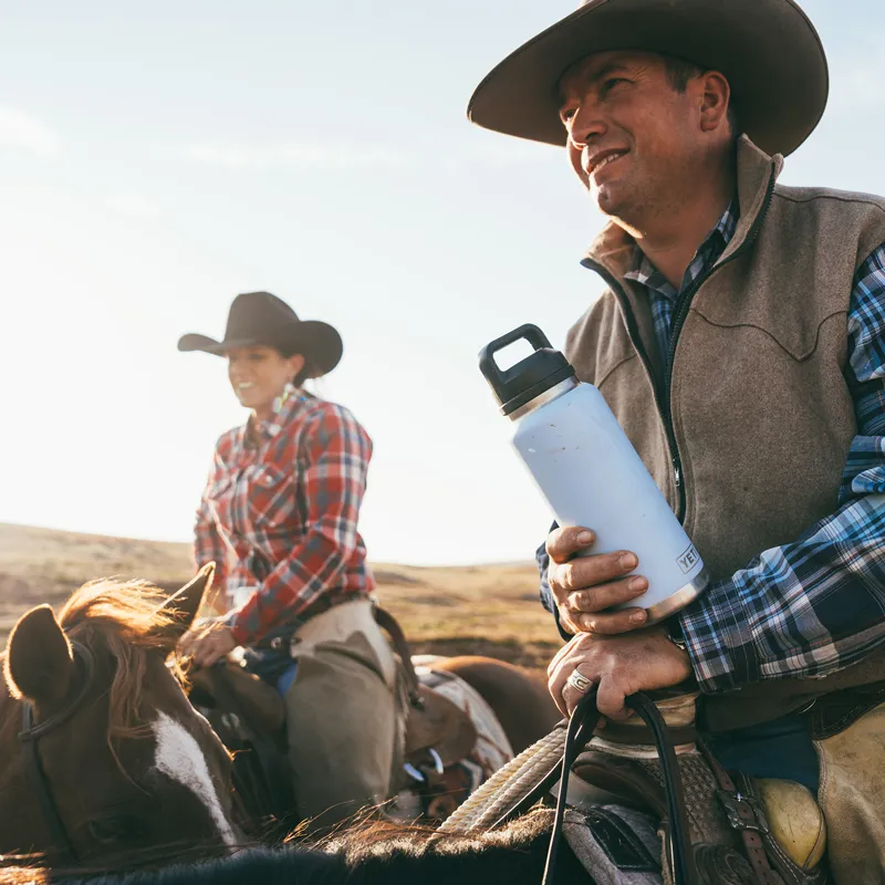 YETI Rambler 18oz Bottle Big Sky Blue-3