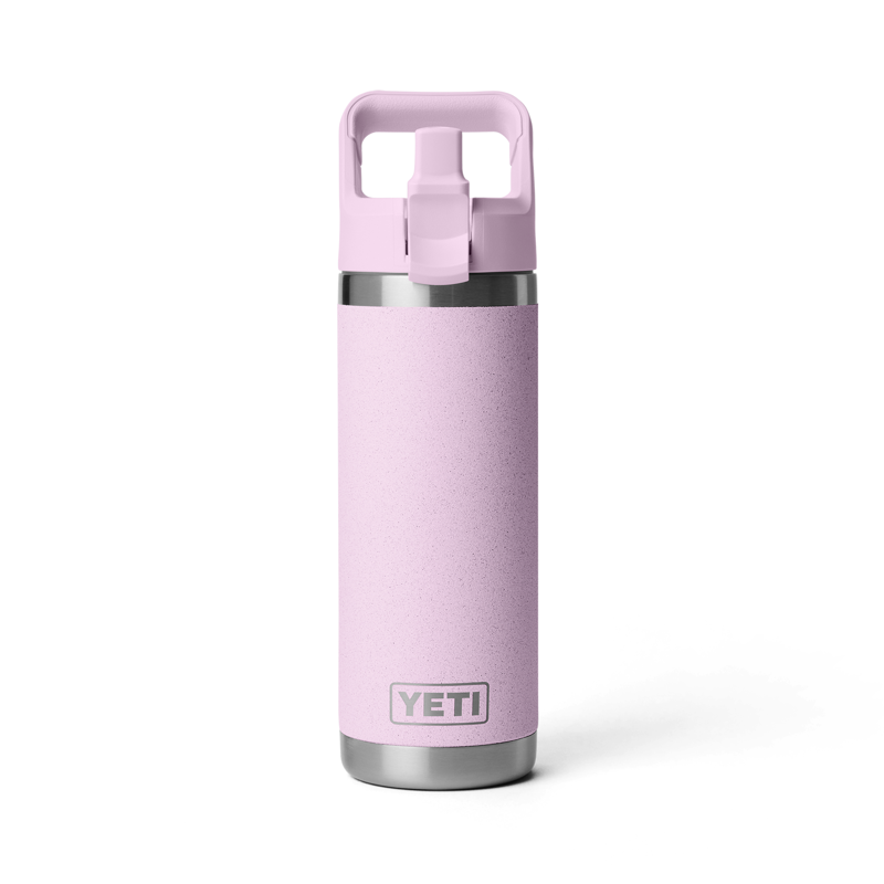YETI Rambler 18oz Colour Straw Bottle Cherry Blossom
