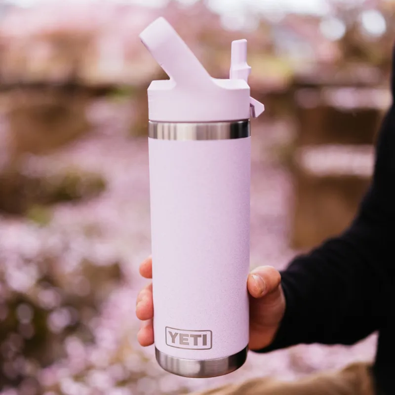 YETI Rambler 18oz Colour Straw Bottle Cherry Blossom-5