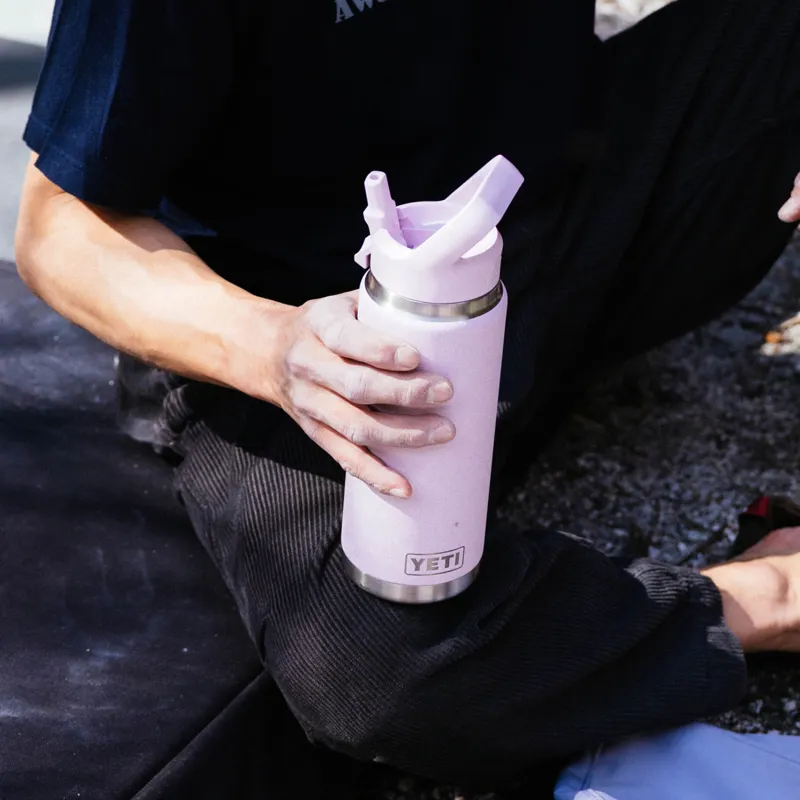 YETI Rambler 18oz Colour Straw Bottle Cherry Blossom-6