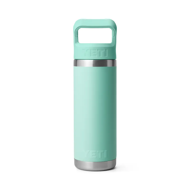 YETI Rambler 18oz Colour Straw Bottle Seafoam-3