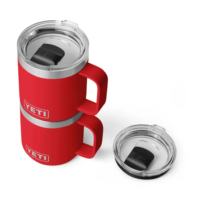 YETI Rambler 10oz Ceramic Lining Mug Rescue Red-3