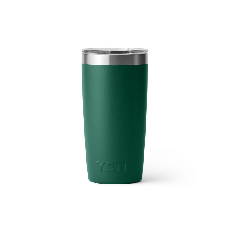 YETI Rambler 10oz Tumbler Black Forest Green-1