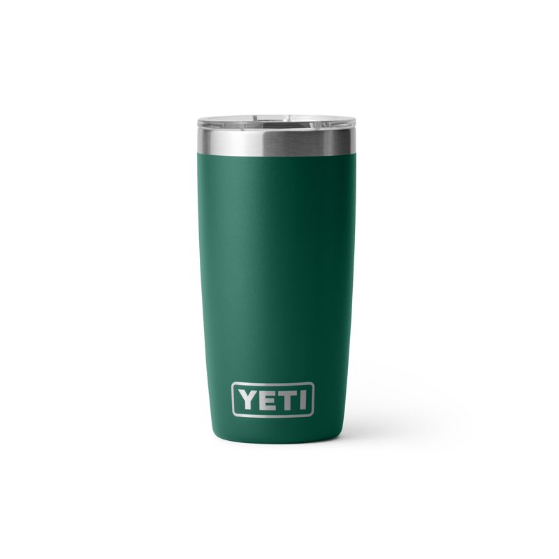 YETI Rambler 10oz Tumbler Black Forest Green