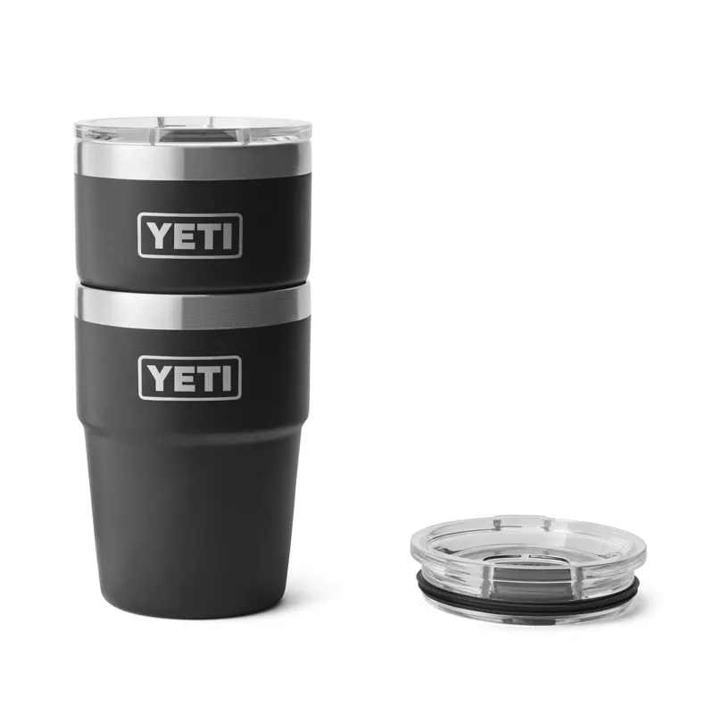 YETI Rambler 16oz Stackable Cup Black-2