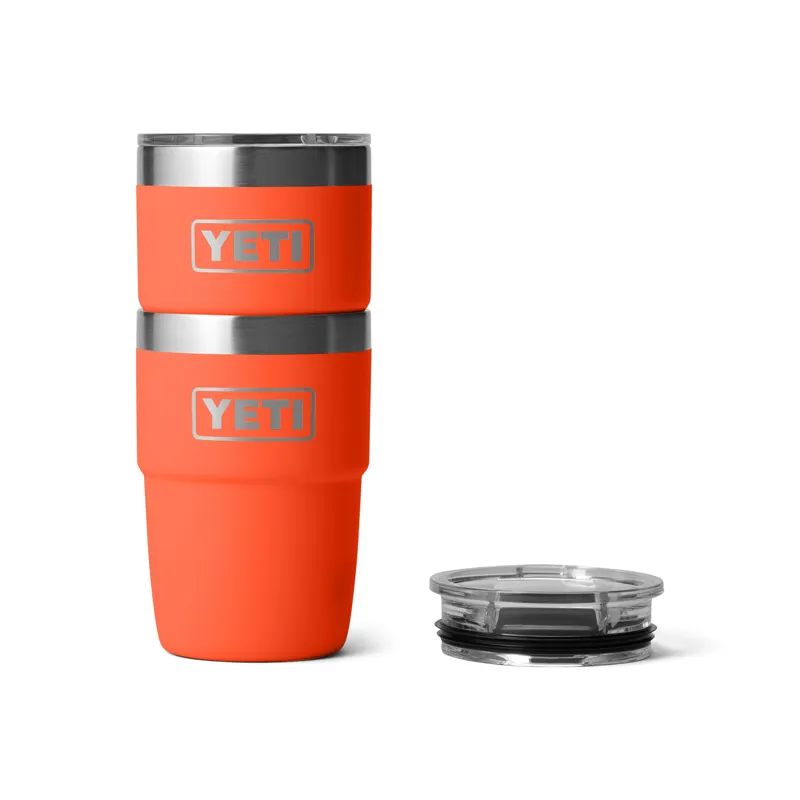 YETI Rambler 8oz Stackable Cup Papaya-3