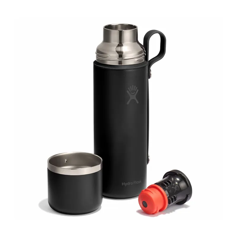 Hydro Flask 28oz Hot Flask And Cup Black-2