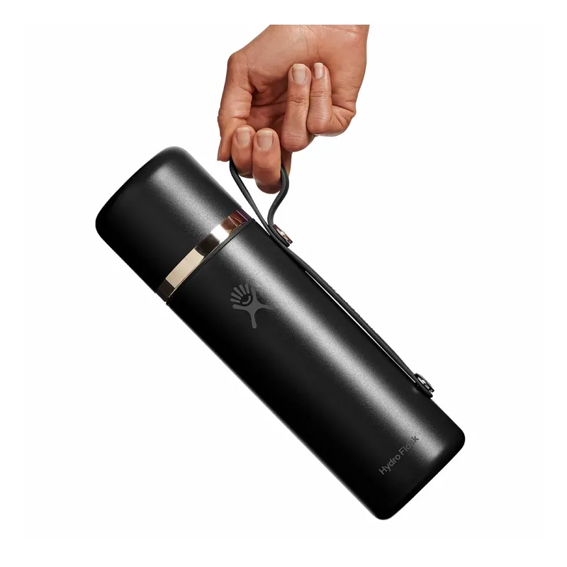 Hydro Flask 28oz Hot Flask And Cup Black-3