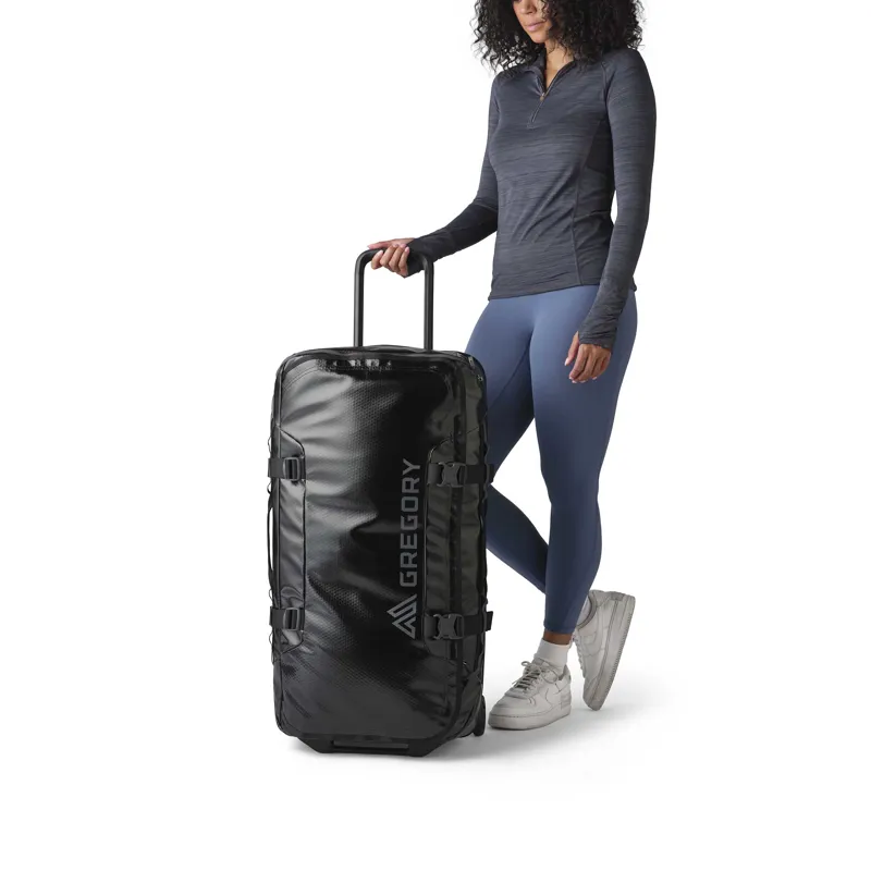 Gregory Alpaca Wheeled Duffel 100L Obsidian Black-4