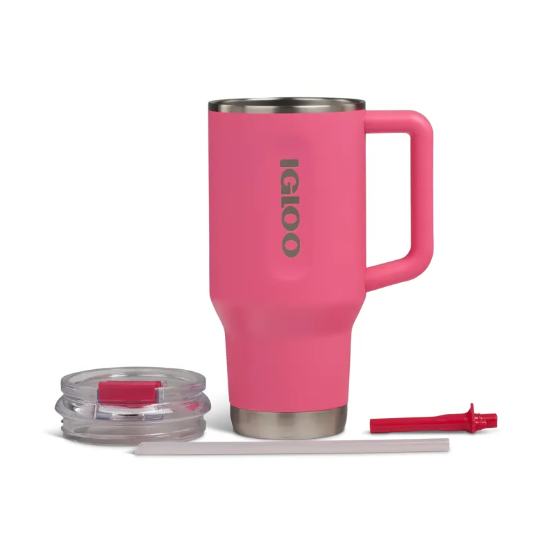 Igloo Travel Mug 32oz Thrift Pink-1