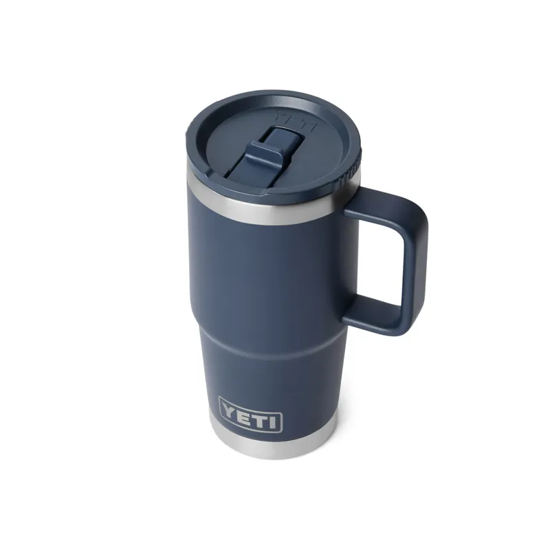 YETI Rambler 20oz Travel Straw Mug Navy-4