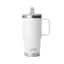 YETI Rambler 20oz Travel Straw Mug White
