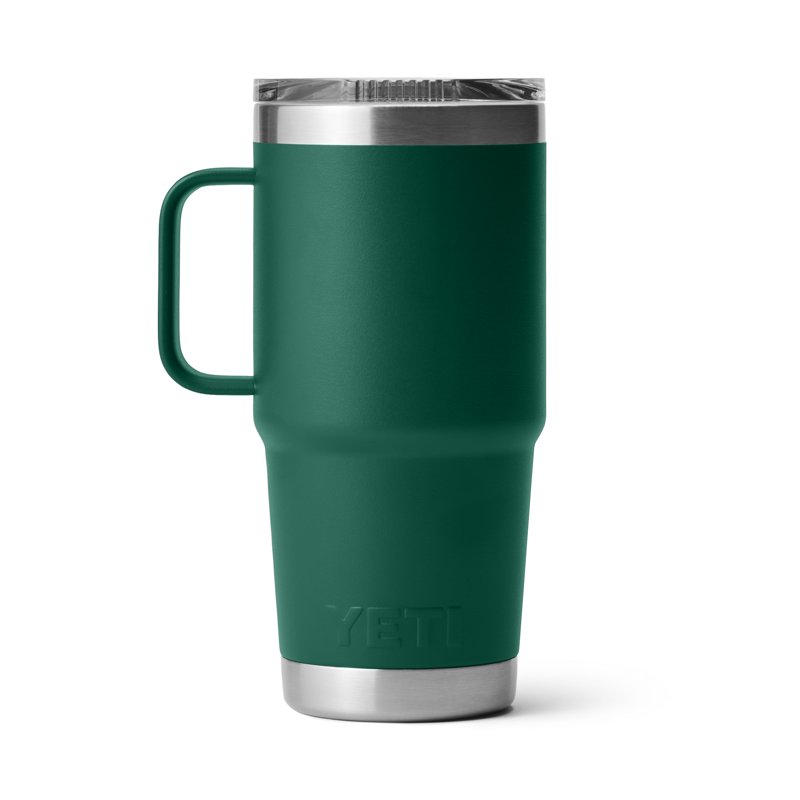YETI Rambler 20oz Travel Mug Black Forest Green-2