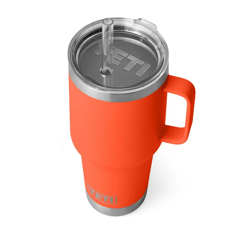 YETI Rambler 35oz Straw Mug Papaya-1