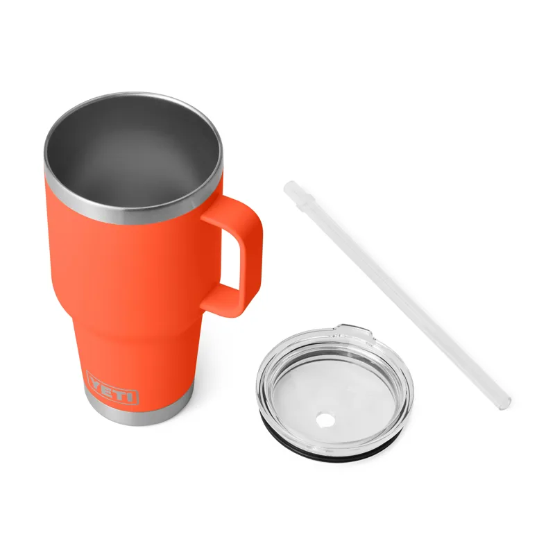 YETI Rambler 35oz Straw Mug Papaya-2
