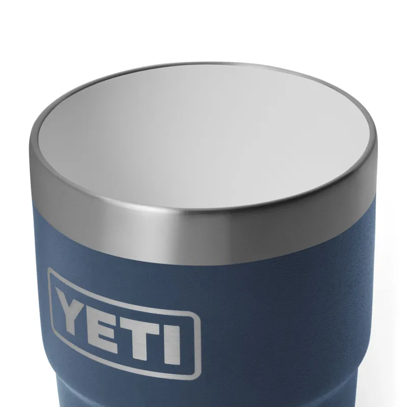 YETI Rambler 8oz Ceramic Lining Stackable Mug Navy-4