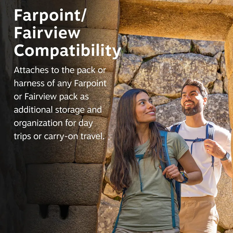 Osprey Farpoint Fairview 15L Travel Daypack Black-5