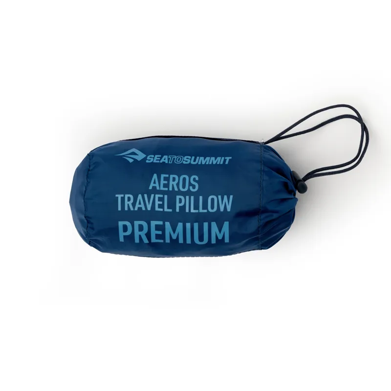 Sea to Summit Aeros Premium Travel Pillow Regular Navy Peony-3