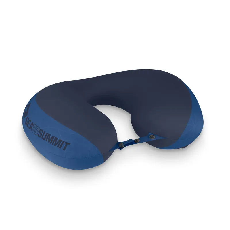 Sea to Summit Aeros Premium Travel Pillow Regular Navy Peony