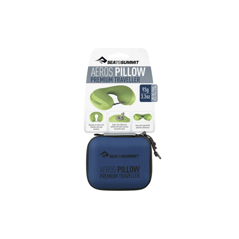 Sea to Summit Aeros Premium Traveller Pillow Navy-4