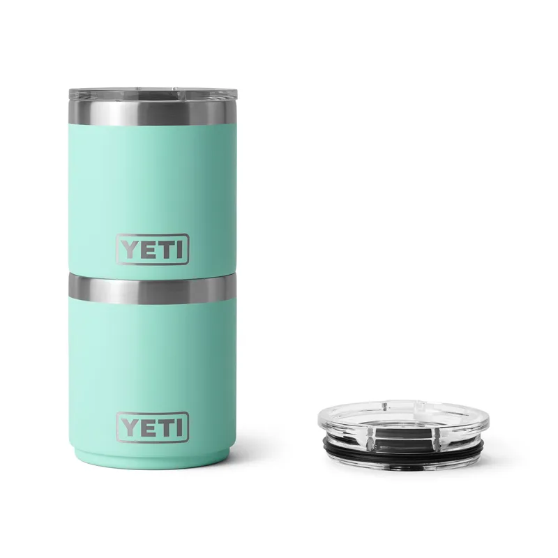 YETI Rambler 10oz Ceramic Lining Lowball Tumbler Seafoam-4