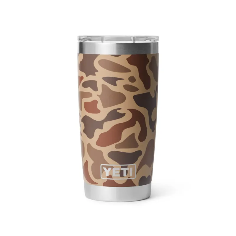 YETI Rambler 20oz Tumbler Wetlands Camo
