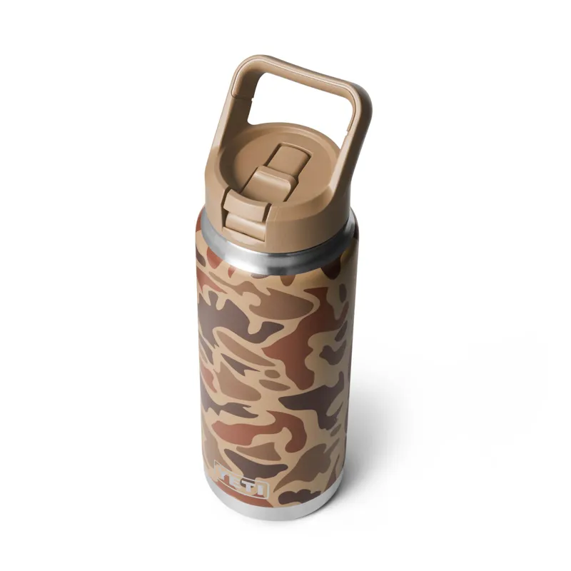 YETI Rambler 26oz Colour Straw Bottle Wetlands Camo-3
