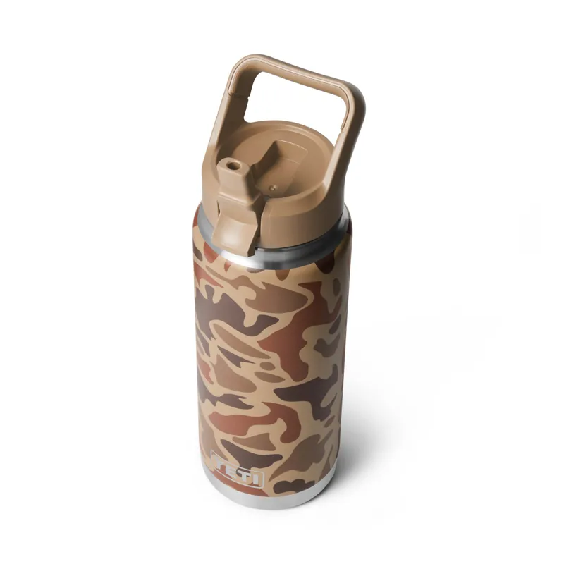 YETI Rambler 26oz Colour Straw Bottle Wetlands Camo-4