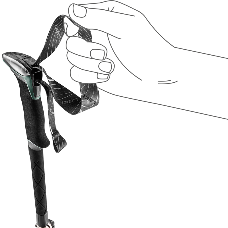 LEKI Makalu FX Carbon 110-130cm Trekking Poles-4