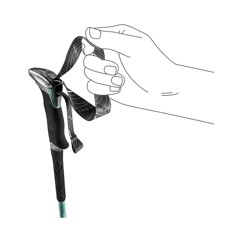 LEKI Makalu Lite 100-135cm Trekking Poles-3