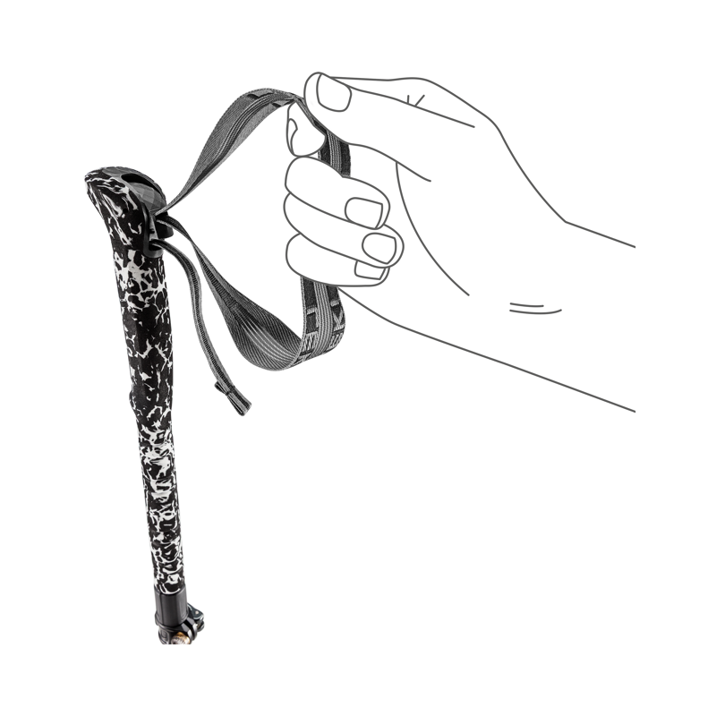 LEKI Skysolo FX Carbon Compact 100-120 cm Trekking Poles-3
