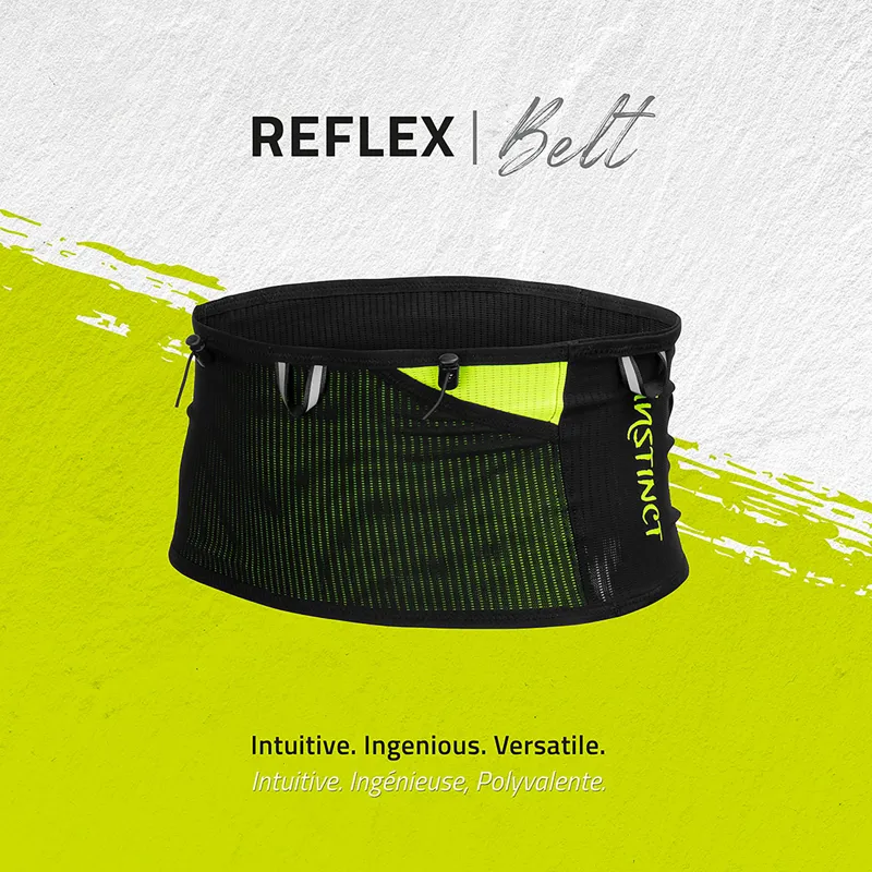Instinct Reflex 2.5L Running Belt Black Green-9
