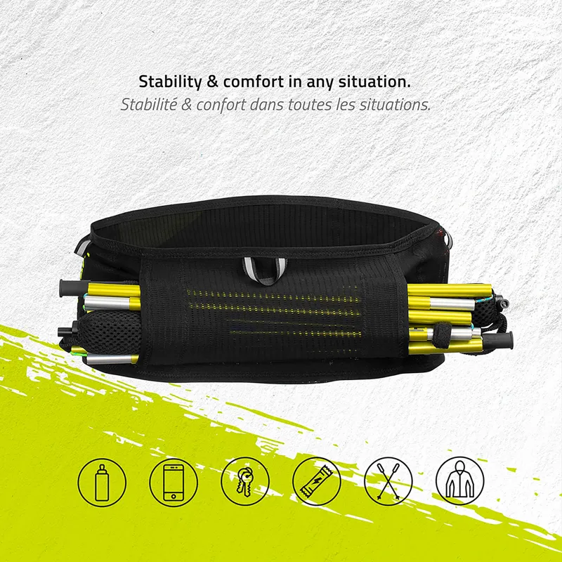 Instinct Reflex 2.5L Running Belt Black Green-10