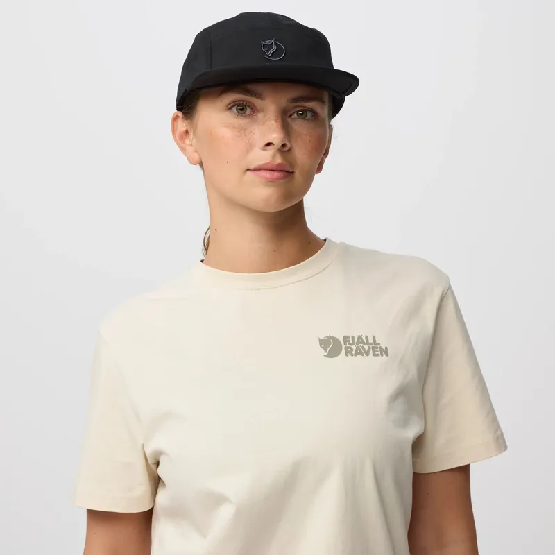 Fjallraven Flat Brim Cap Black-1
