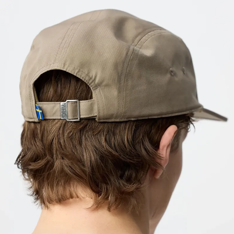 Fjallraven Flat Brim Cap Suede Brown-3