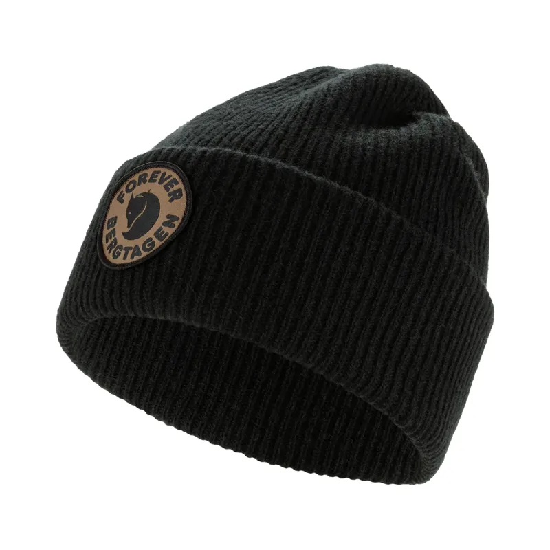Fjallraven Bergtagen Forever Wool Beanie Black