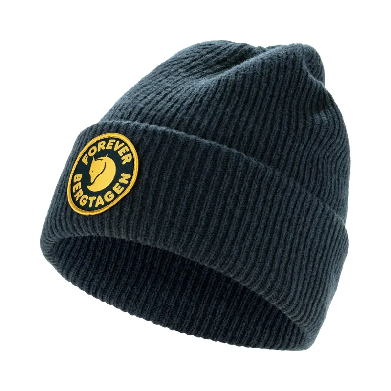Fjallraven Bergtagen Forever Wool Beanie Dark Navy