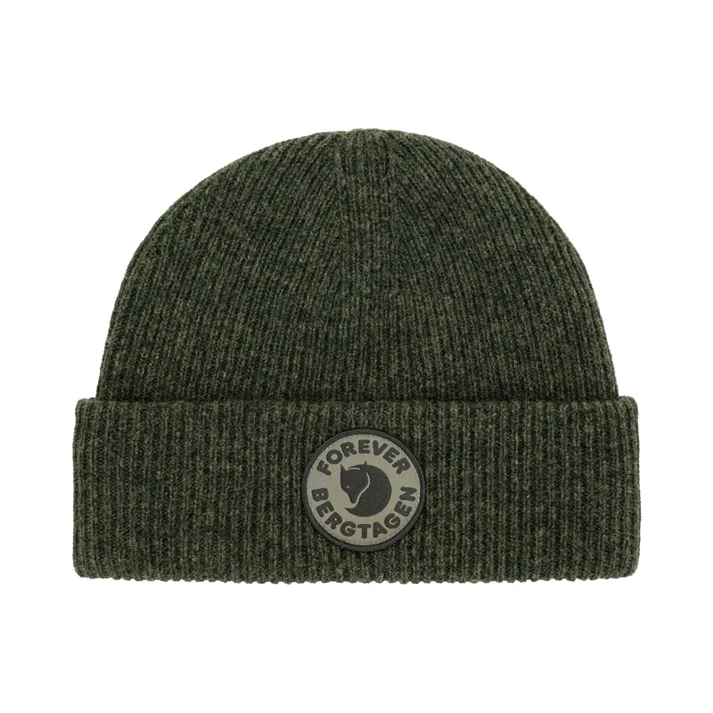 Fjallraven Bergtagen Forever Wool Beanie Deep Forest-2