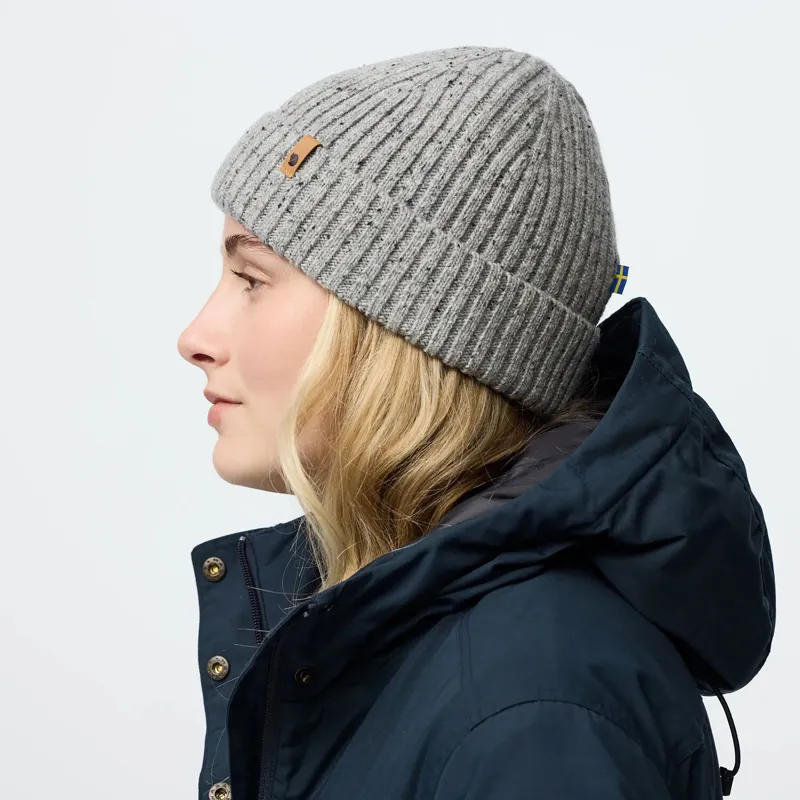 Fjallraven Ovik Neps Beanie Grey-4