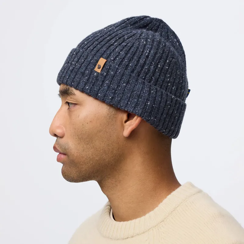Fjallraven Ovik Neps Beanie Light Beige-4