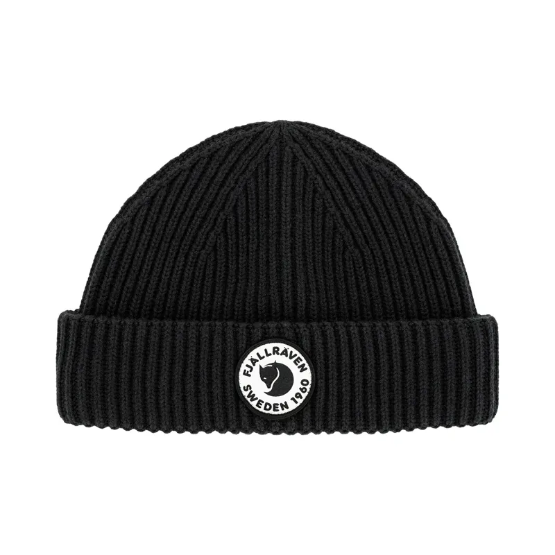 Fjallraven 1960 Lite Logo Hat Black-2