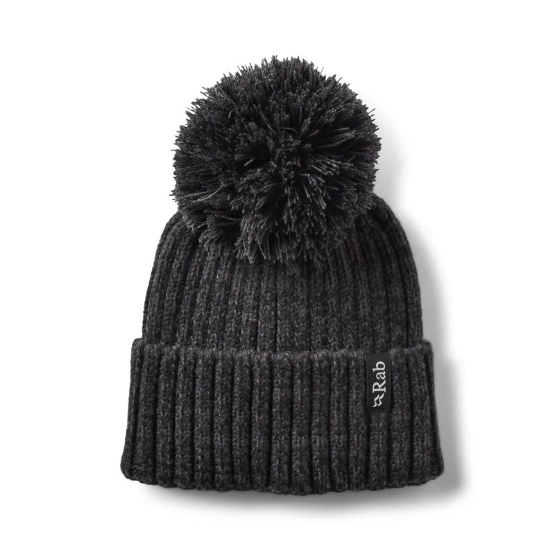 Rab Kharve Bobble Beanie Black