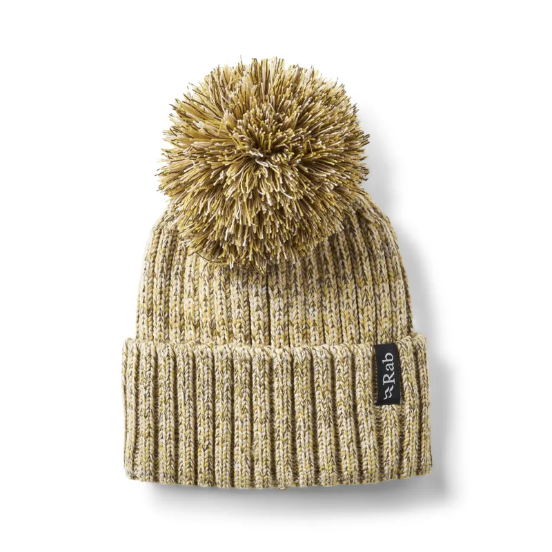 Rab Kharve Bobble Beanie Dark Pollen / Pebble