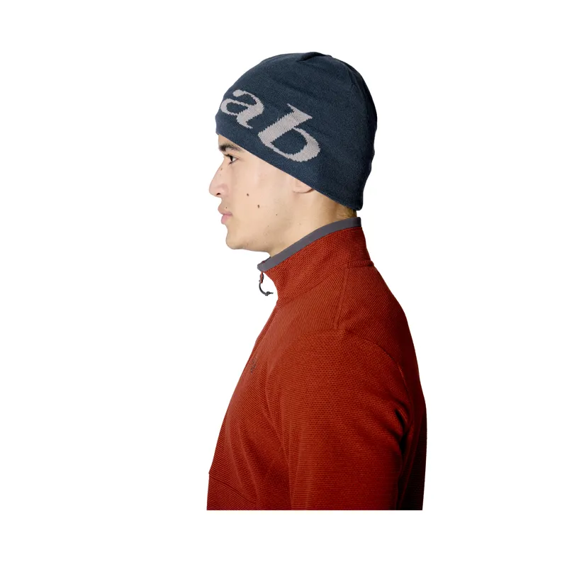 Rab Logo Beanie Tempest Blue / Light Zinc-2